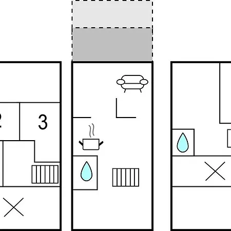 Σπίτι διακοπών 3 Bedroom Awesome In Grenå